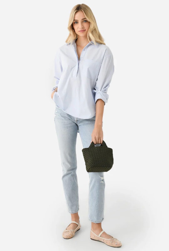 Citizens Of Humanity Aave Oversize Cuff Shirt Size Xs